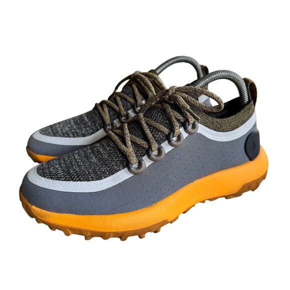 AllBirds Women's Trail Runners SWT Gray Yellow Activewear Size 8 - Picture 2 of 7